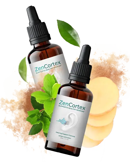 ZenCortex is an advanced hearing and cognitive wellness supplement formulated with premium natural ingredients to support auditory health, mental calmness, and overall vitality.