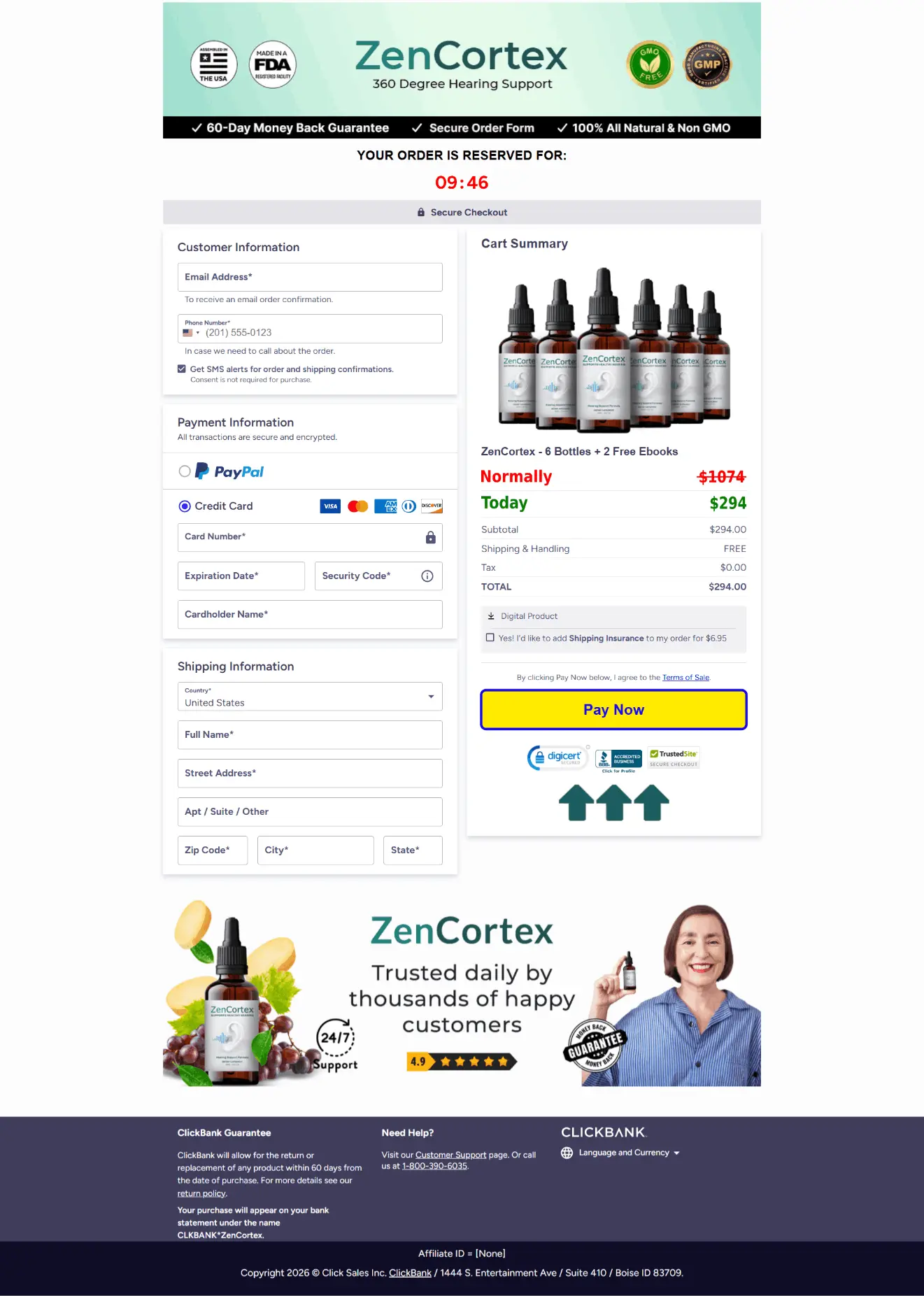 ZenCortex Supplement